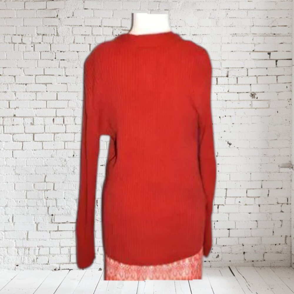 Basic Editions V-Neck Sweater - Picture 3 of 3